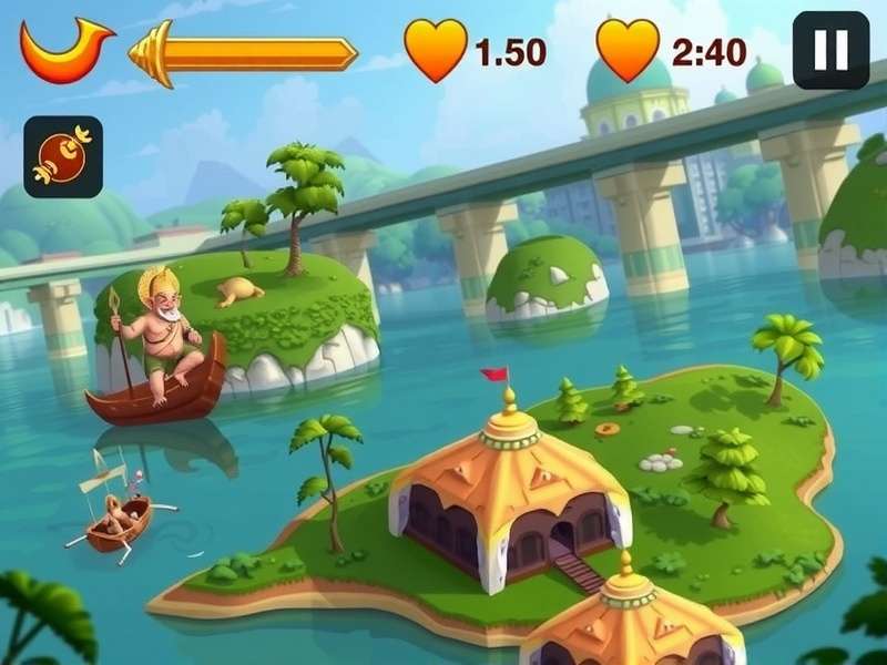 Ganges Adventure King Game Screenshot